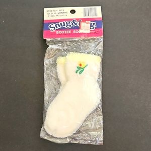 Vintage Snug & Hug Bootee Booty baby socks